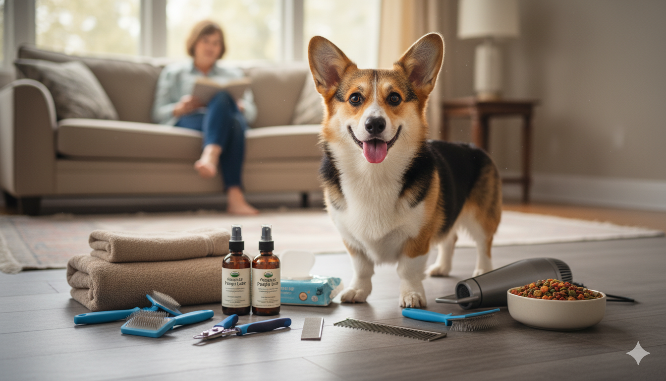 Kit toilettage corgi : les essentiels pour bien entretenir son compagnon à quatre pattes