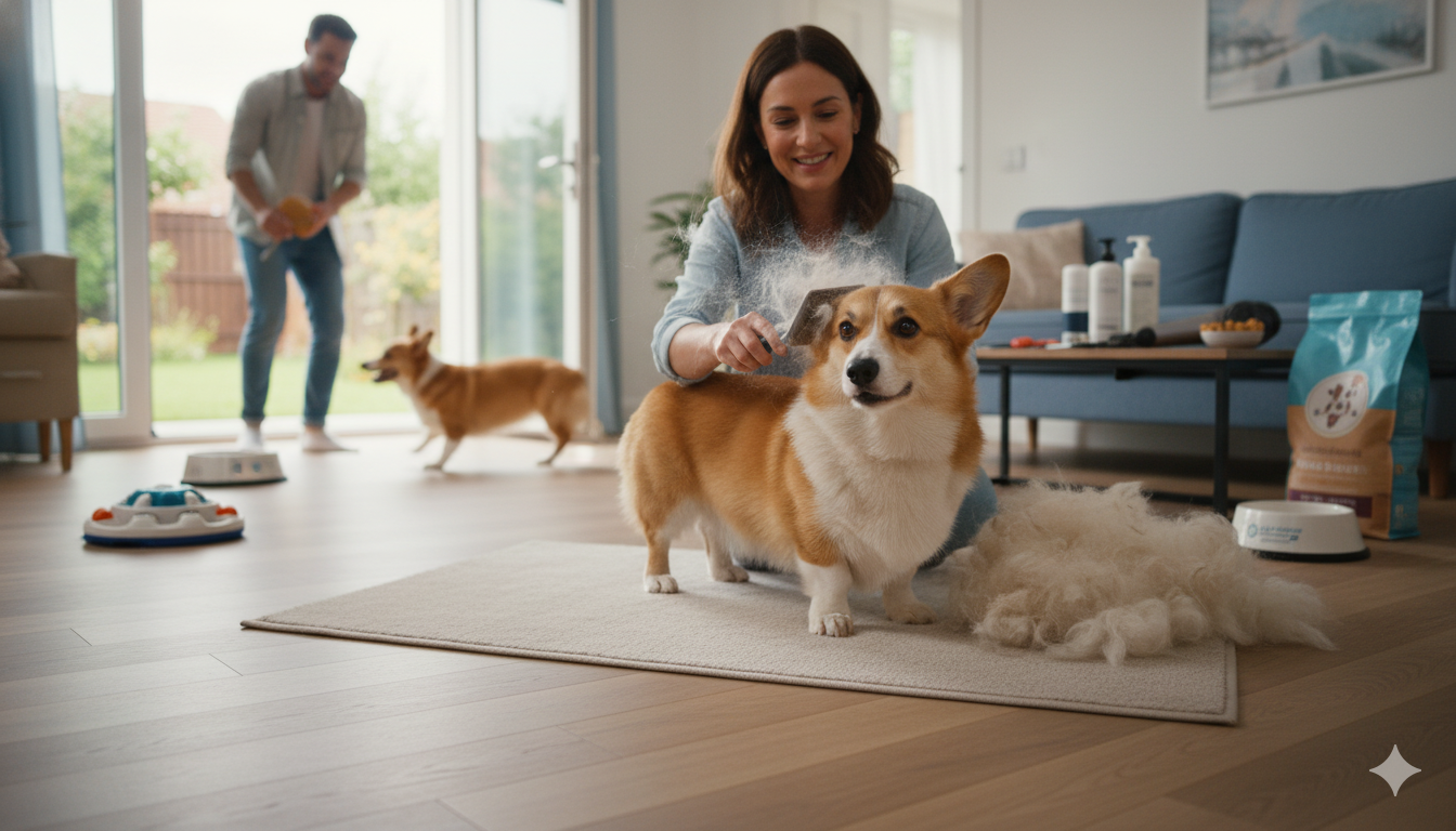 Routine d’entretien indispensable pour un corgi épanoui