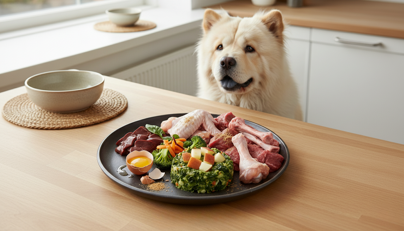 Régime BARF pour Chow-Chow