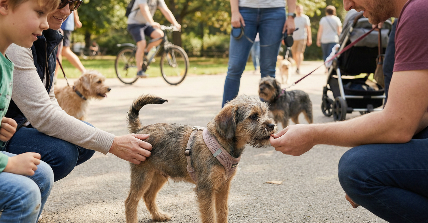 Socialiser un chiot griffon : étapes et méthodes pour un compagnon bien dans ses pattes