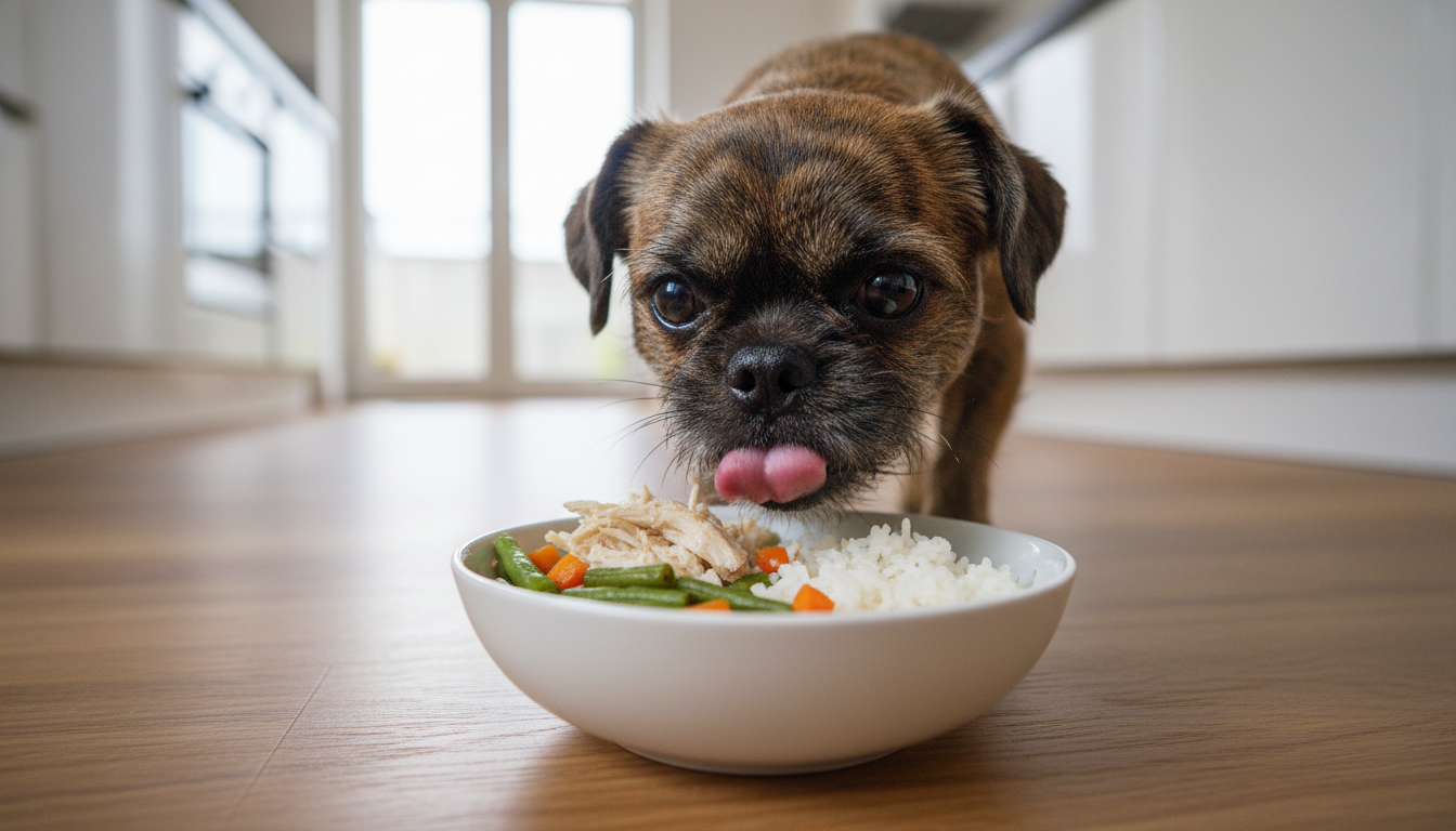 Alimentation maison pour griffon : recettes et astuces pour une ration ménagère équilibrée