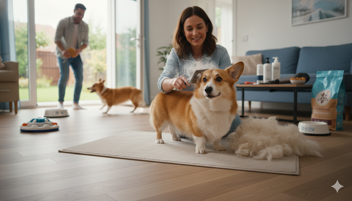 Routine d’entretien indispensable pour un corgi épanoui