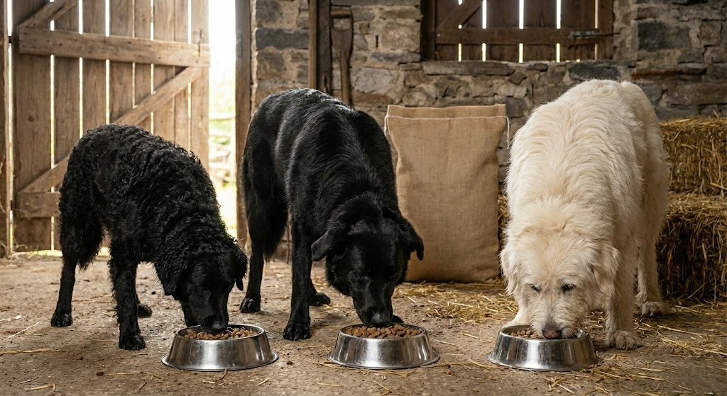 Alimentation du Chien de Berger au Travail
