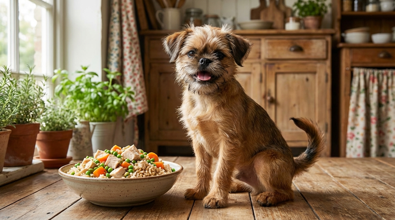 Bien nourrir un chiot griffon : conseils pratiques pour une croissance harmonieuse