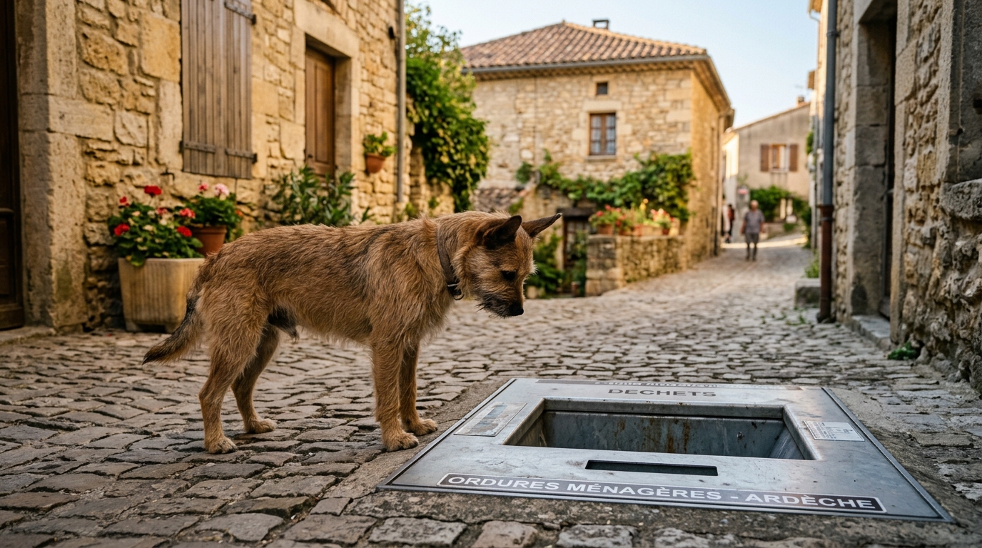 Un jeune chaton mis en sécurité après son sauvetage en Ardèche